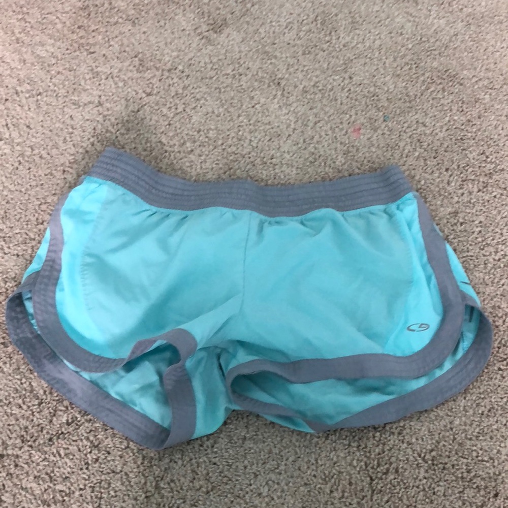 Athletic shorts, blue shorts, blue athletic shorts